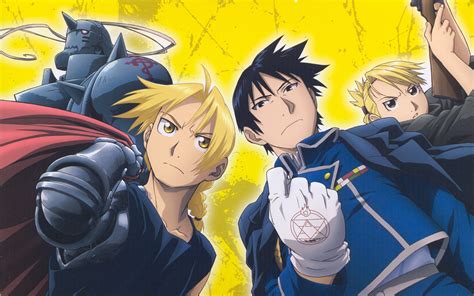 Roy Mustang, Riza Hawkeye, Edward and Alphonse Elric - Roy Mustang Photo (36664821) - Fanpop