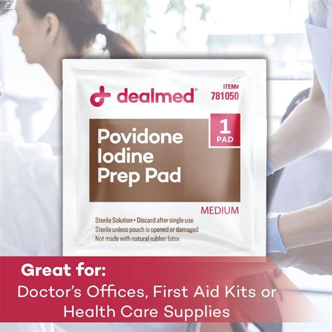 Povidone Iodine Prep Pads — MedicalRite