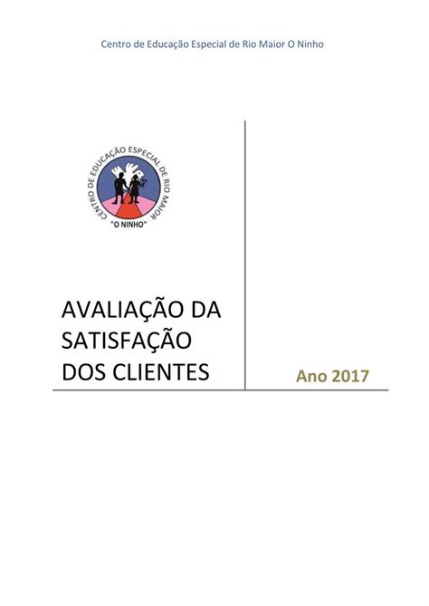 Pdf Avalia O Da Satisfa Oceeoninho Pt Uploads