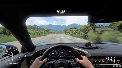 Forza Horizon Porsche Taycan Turbo S Welcome Pack Cockpit