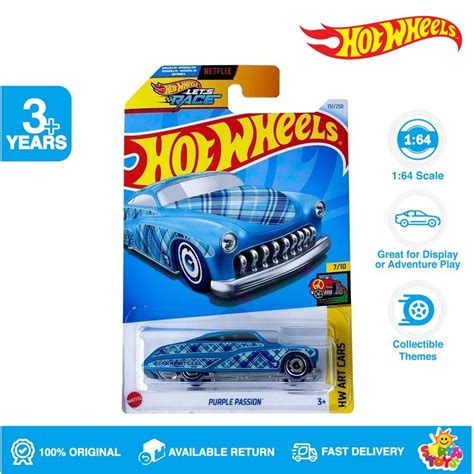 Jual Hot Wheels Treasure Hunt Reguler Purple Passion Lot H Shopee Indonesia