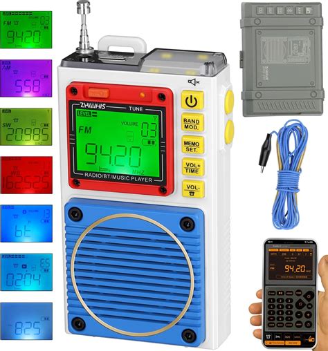 Amazon Zhiwhis Shortwave Radio Portable Weather Radios With