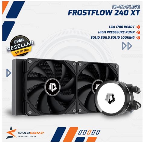 Jual ID-COOLING FrostFlow 240 XT CPU AIO Water Cooling 240XT | Shopee ...