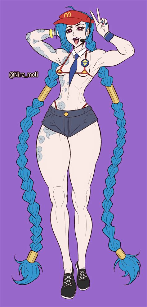 Jinx Mcdonalds Cashier By Nira Moli Hentai Foundry