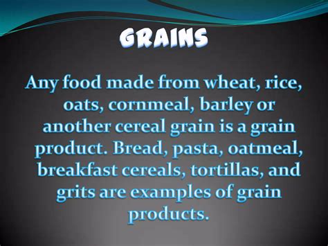 basic food groups pptx