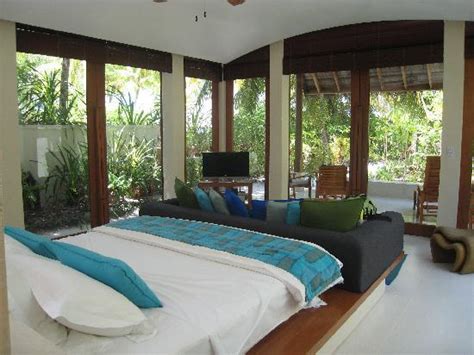 The Interior Of A Deluxe Beach Villa Picture Of Conrad Maldives