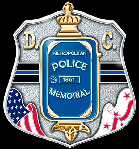 DC Metropolitan Police Department Memorial Badge from Collinson Enterprises