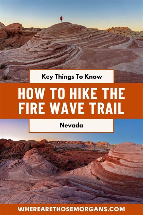 Hiking The Fire Wave Trail In Valley Of Fire