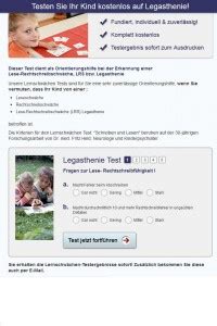 Online Test F R Legasthenie Dyskalkulie Und Ads Adhs Auf Unserer