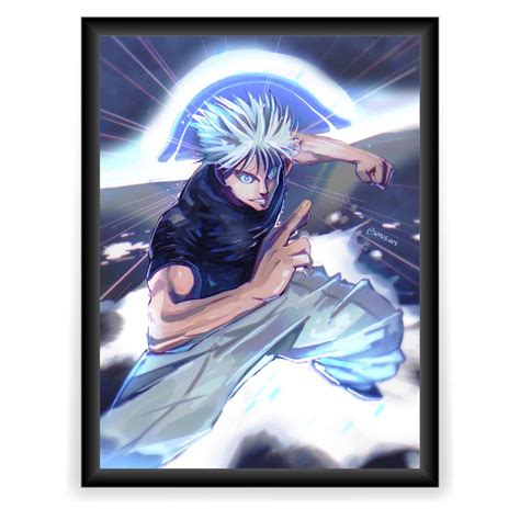 Gojo Satoru Infinite Void Poster Anime Print Jujutsu Kaisen