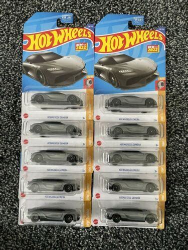 Hot Wheels Koenigsegg Gemera Lot Of G Case Hw Turbo