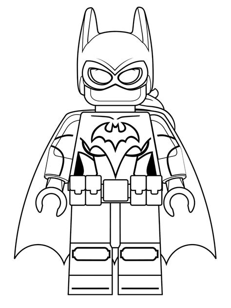 batman lego color pages 3