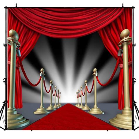 Buy Sensfun 8x8ft Red Carpet Curtain Photography Backdrops Oscar