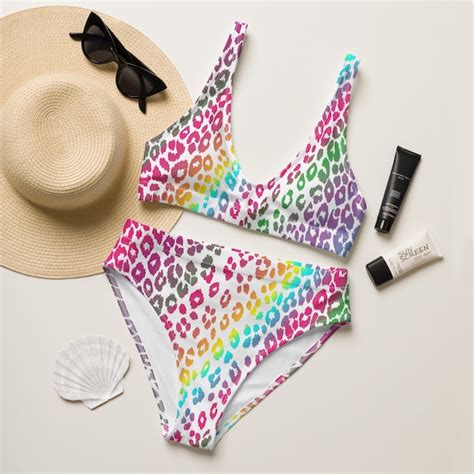 Cheetah Print Bikini Etsy