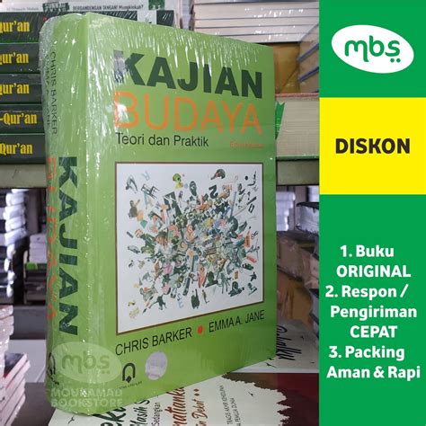 Jual Buku Kajian Budaya Teori Dan Praktik Chris Barker And Emma A