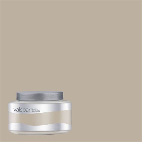 Valspar Ivory Brown Interior Satin Paint Sample (Actual Net Contents: 7 ...