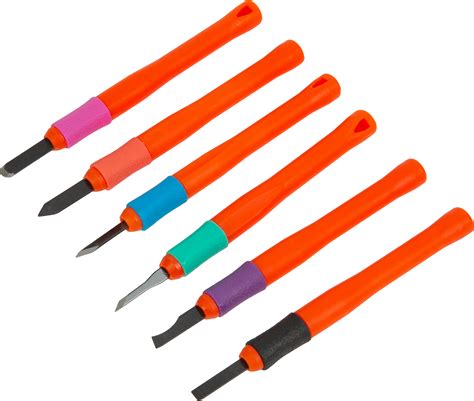 Набор резцов по дереву Спец 3620, пластиковая ручка, 6 шт. ️ купить по ...