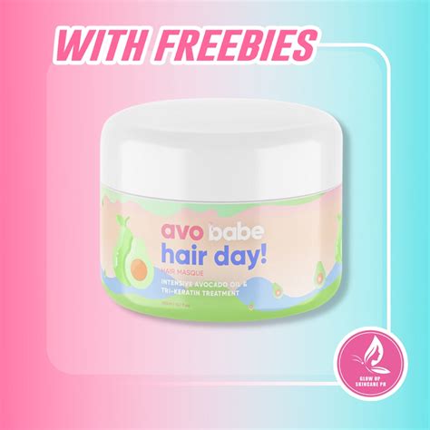 Original Effective Babe Formula Avo Hair Masque Treatment Avocado Oil Curly Keratin Moisturizing