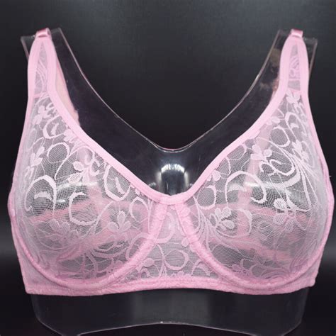 Large Band Mens Brassiere Sissy Sexy Lingerie Lace Bras Crossdresser Bralette Bh Ebay