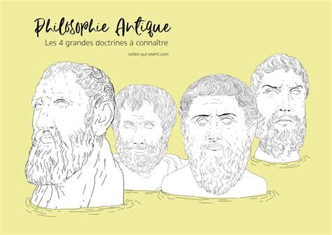 Philosophie Antique Les Grandes Doctrines Conna Tre Celles Qui