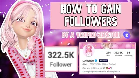 How To Gain Followers On Zepeto Tips Tricks By A Verified Zepetor