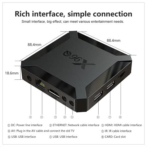 Android TV Box X96Q 2GB RAM 2GB RAM, 16GB ROM (Smart TV) – Reltek