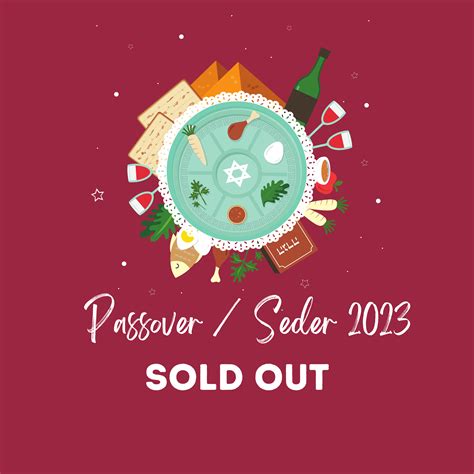 Passover / Seder 2023 SOLD OUT — Shabbat Shel Shalom