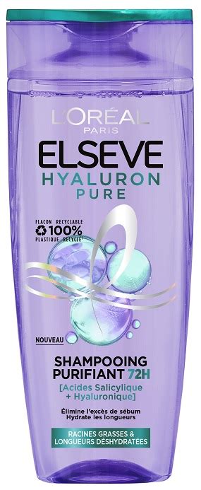 Shampooing Purifiant H Elseve Hyaluron Pure L Or Al Paris