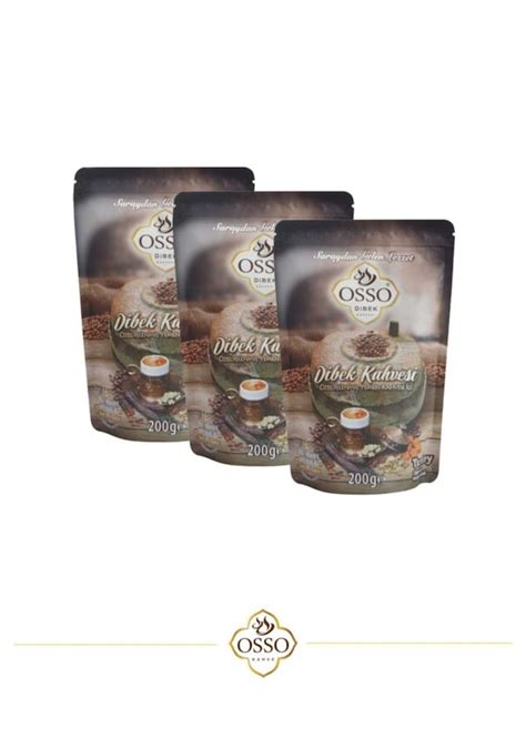 Osso Dibek Kahvesi 3 x 200 G Fiyatları ve Özellikleri
