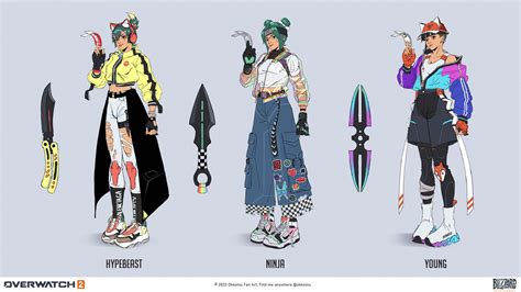 Overwatch Skin Concepts Overwatch 2 Kiriko Japanese C
