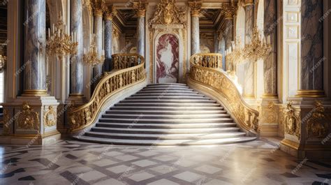 Premium AI Image | Palace of Versailles interior