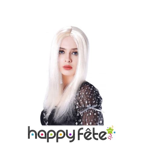 Perruque Blonde Femme Synthétique 45cm