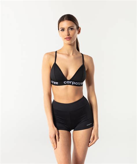 Czarny Biustonosz Bikini Carpatree