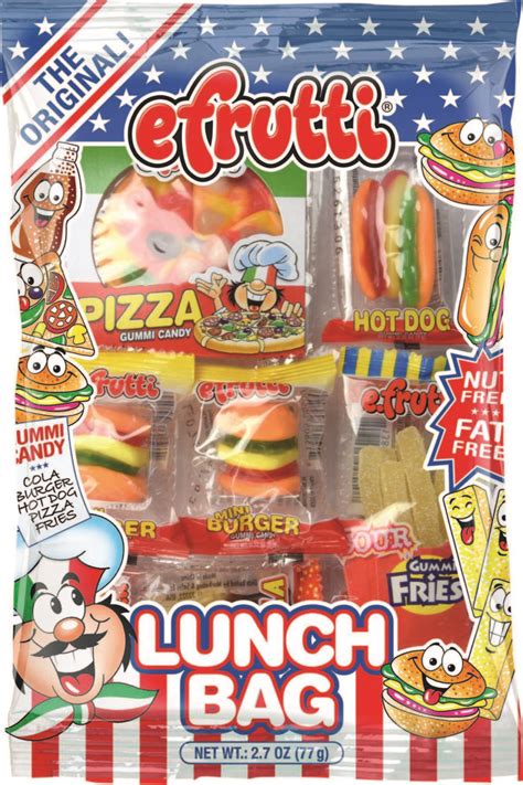 Gummy Lunch Bag Open Stock 12 Per Box Midwest Distribution
