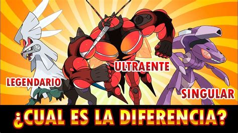 POKÉMON LEGENDARIOS SINGULARES Y ULTRA ENTES CUÁL ES LA DIFERENCIA