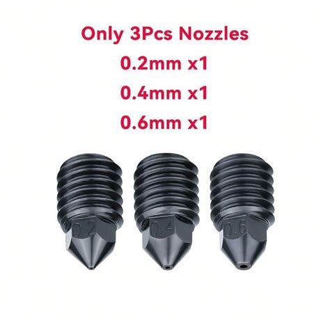 printer part nozzles mm mm mm  pcs high speed printing