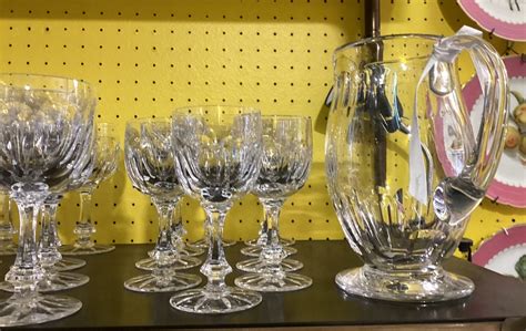 Proantic Service De Verres En Cristal De Baccarat Pieces