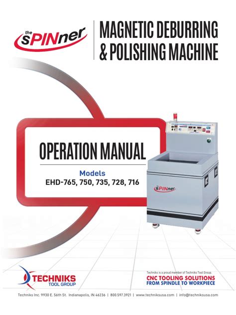 sPINner Manual | PDF | Electric Motor | Alternating Current