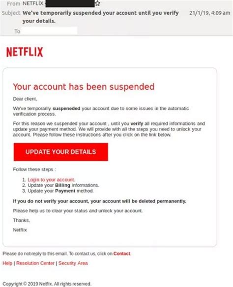 Netflix Scam Email Is Circulating Here S How To Make Sure You Aren T