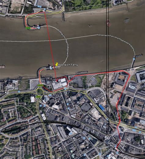 Official Woolwich Ferry Route Schedule and List of Stops 23