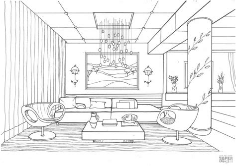 Раскраски Квартиры - 69 фото