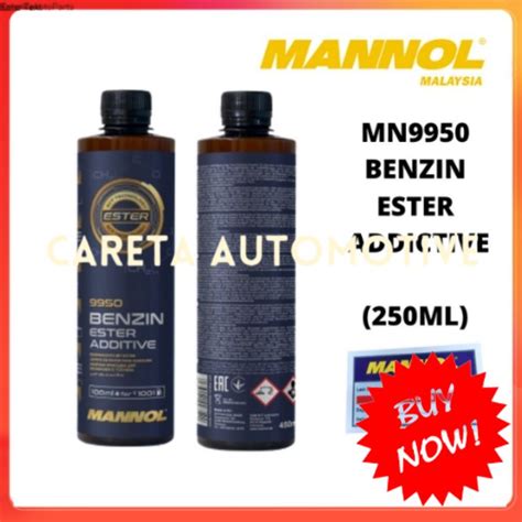 MANNOL Benzin MN 9950 Ester Additive 250ML | Shopee Malaysia