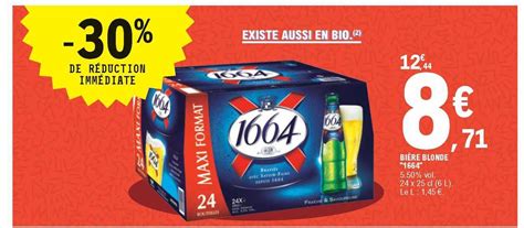 Promo Bi Re Blonde Chez E Leclerc Icatalogue Fr