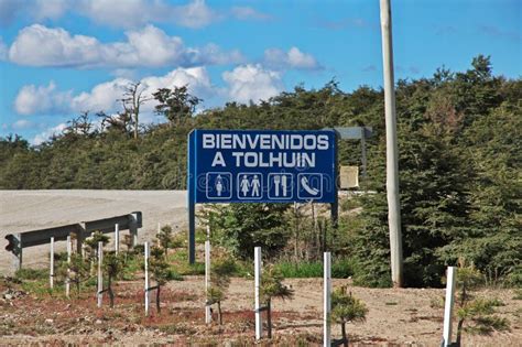 Ushuaia Argentina 21 Dec 2019 Filling Station On Tierra Del Fuego