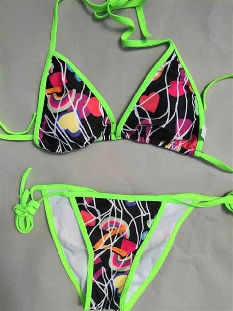 Micro Mini G String Sexy Bikini Set Thong Bottom Brazilian Swimsuit