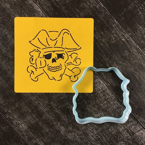 Череп №1 - купить формы для печенья и имбирных пряников по выгодной ...