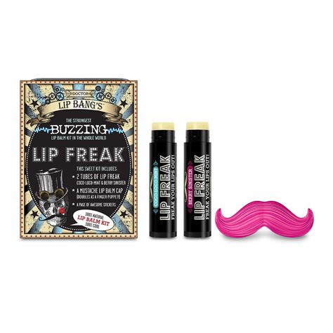 Super Stache Coco Berry Lip Freak Lip Kit Doctor Lip Bangs