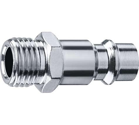 Переходник ЗУБР Профессионал 1/4"M - рапид штуцер 64915-1/4 - выгодная ...