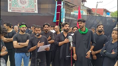 9th Muharram Procession Ichigam Heart Touching Kashmiri Noha