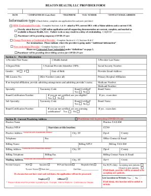 Fillable Online Request For Application RFA Provider Fax Email Print